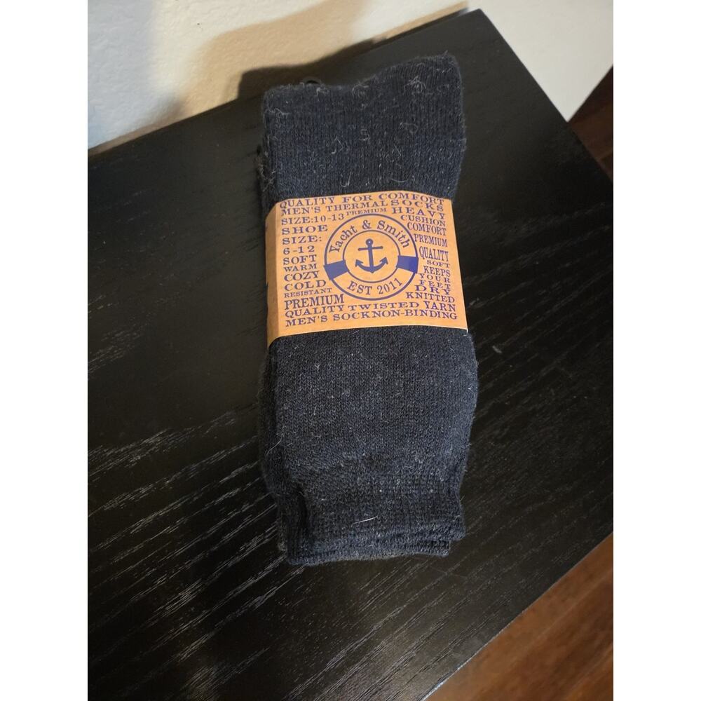 3 PAIRS Men’s Yacht & Smith Premium Casual Winter Thermal Socks Size 10-13 Men's